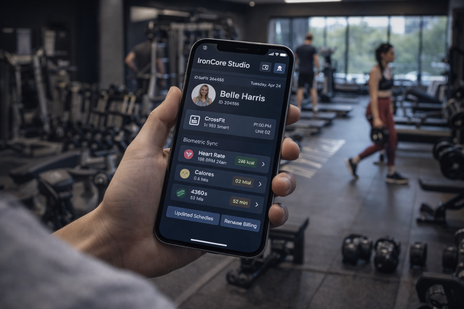 IronCore Studio fitness management preview